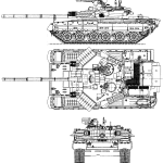 T-84 Oplot blueprint