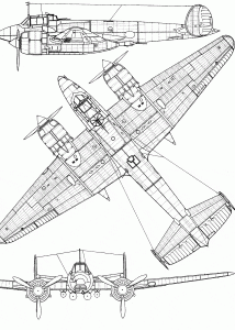 Pe-2 blueprint