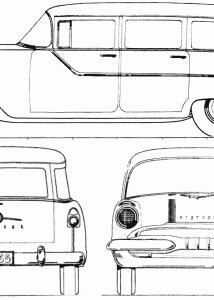 Pontiac Chieftain blueprint