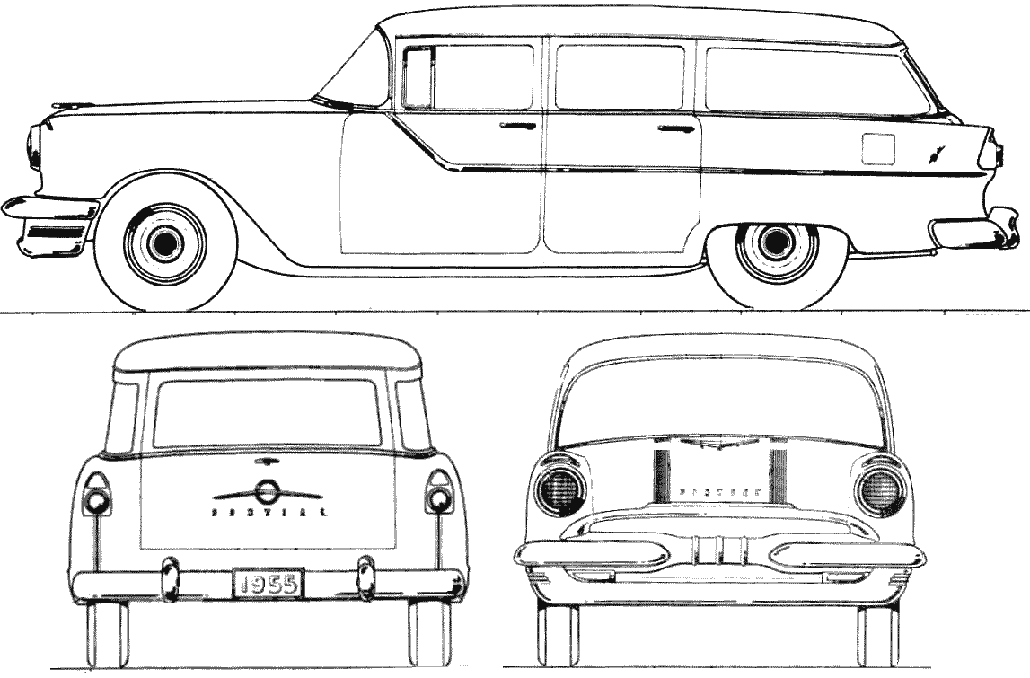 Pontiac Chieftain blueprint