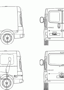 Renault Trafic blueprint