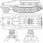 Schwerer Wehrmachtschlepper blueprint
