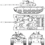 T-55 blueprint