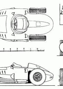 Gordini Type 32 blueprint