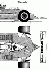 Ferrari 312T4 blueprint