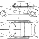 BMW 501 blueprint