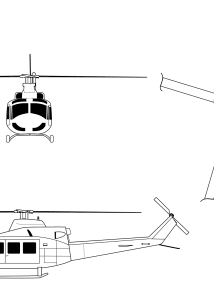 CH-146 Griffon blueprint