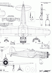 C.200 Saetta blueprint