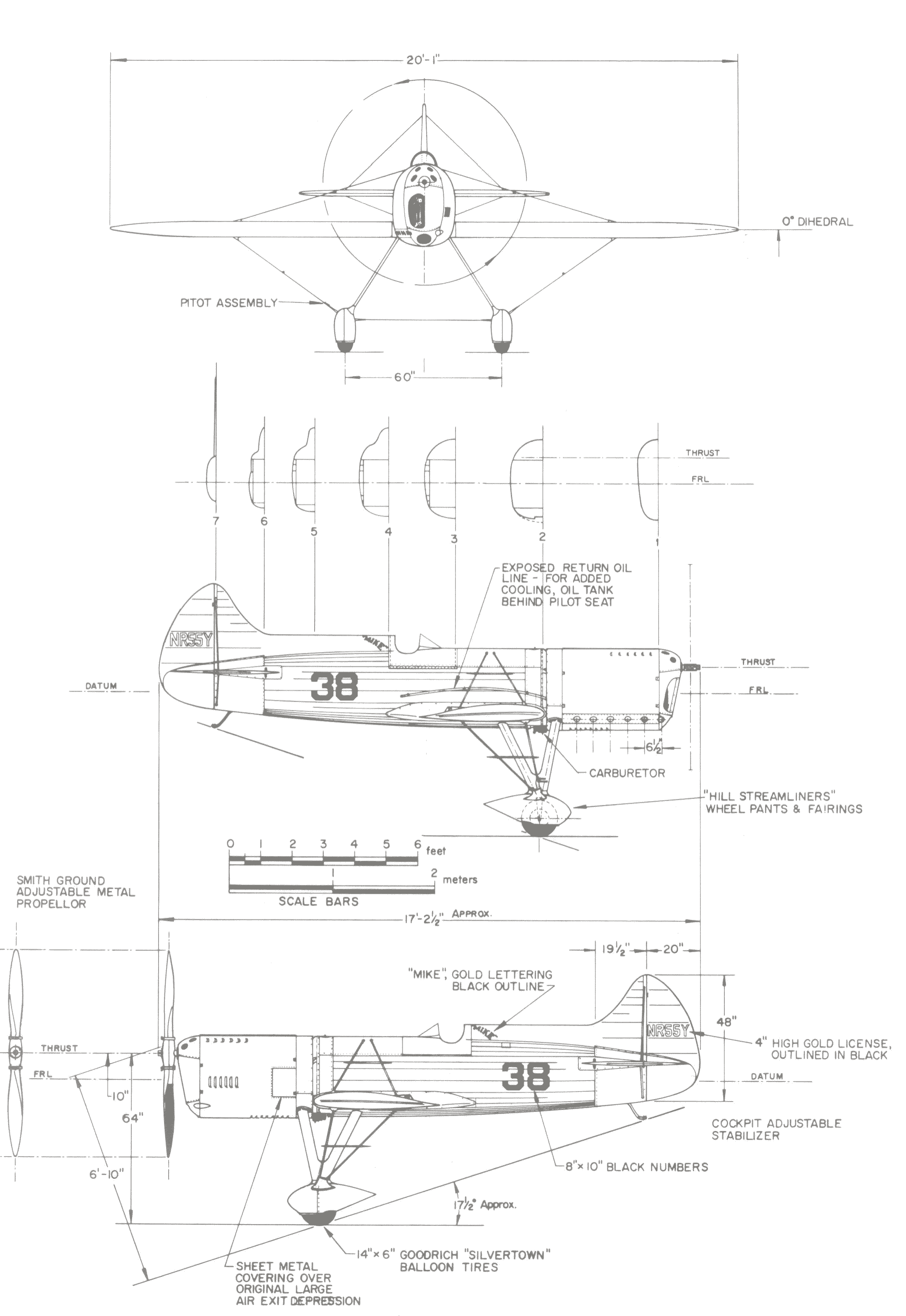 Howard DGA-4 blueprint