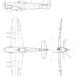 Hawker Typhoon blueprint