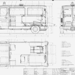 Mercedes-Benz L208 Ambulance blueprint