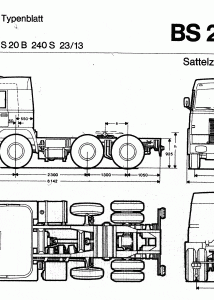 Bussing BS 20 S2 blueprint