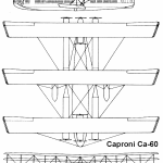 Caproni Ca.60 blueprint