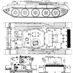 Cromwell tank blueprint