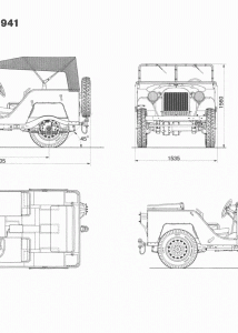 GAZ-64 blueprint