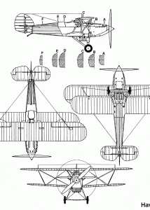 Hawker Fury blueprint