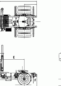 Hino 338 CT blueprint