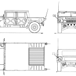 Hummer H2 SUT blueprint