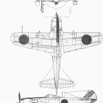 Nakajima Ki-84 blueprint