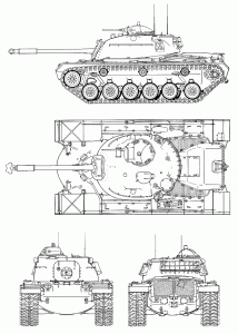 M48 Patton blueprint