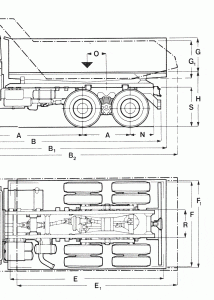 Magirus-Deutz 256 D blueprint