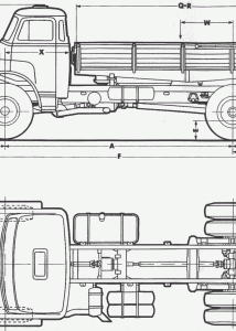 MAN 13.230 HKA blueprint