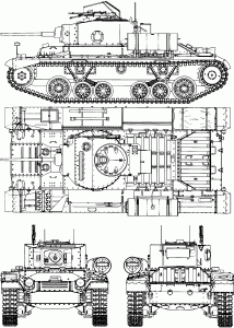 Valentine tank blueprint