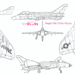 F4D (F-6) Skyray blueprint
