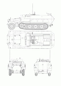 Sd.Kfz. 251 blueprint