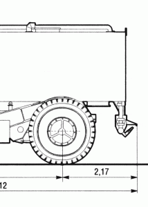 BelAZ 7647 blueprint