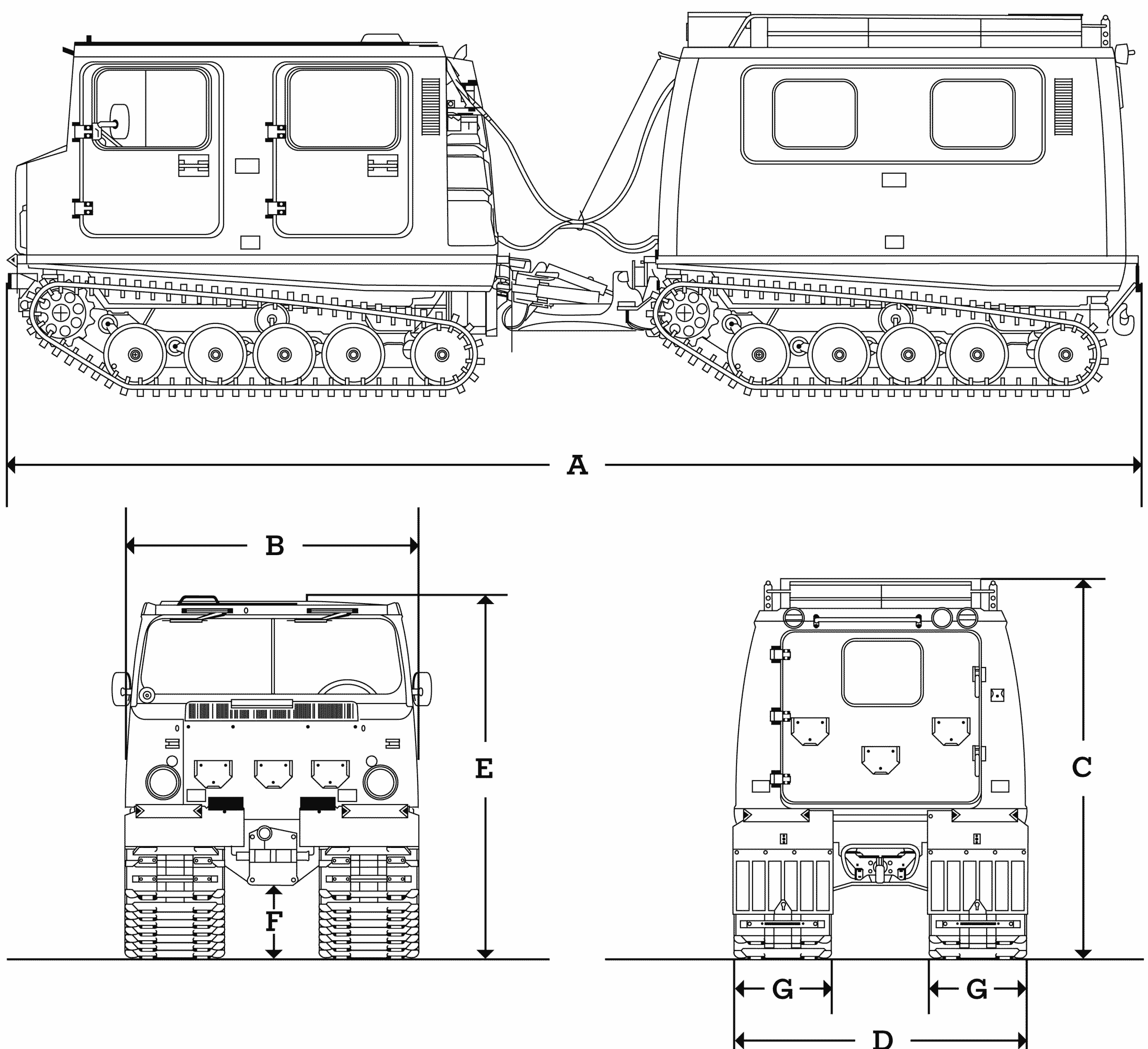 Bandvagn 206 blueprint