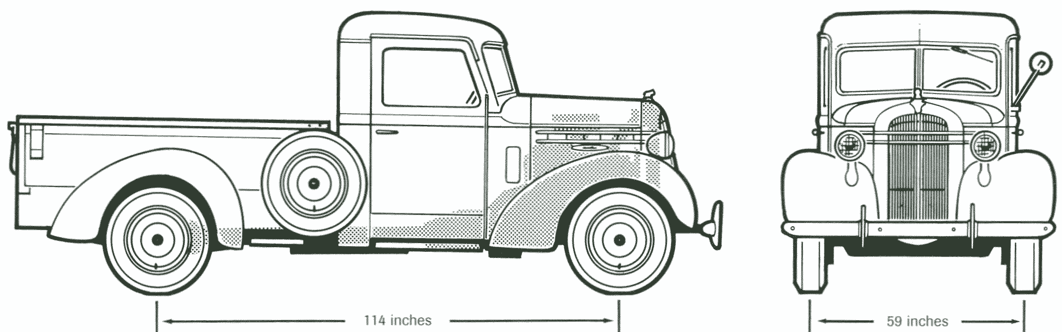 Mack Jr Model 2M bluepint