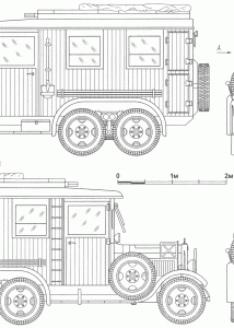 Mercedes-Benz G3a blueprint