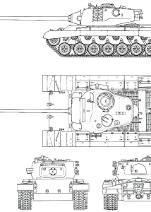 T32 heavy tank blueprint