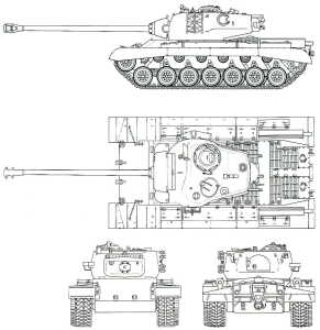 T32 heavy tank blueprint