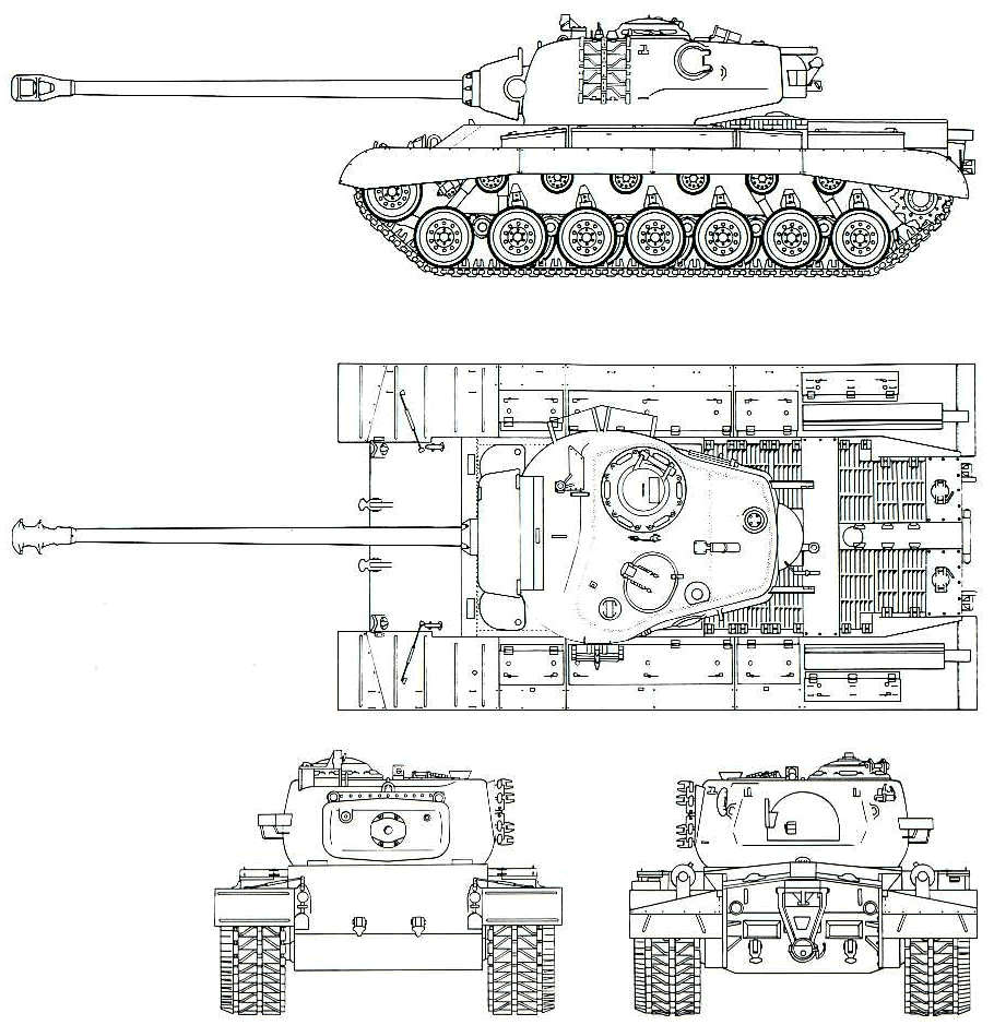 T32 Heavy Tank Blueprint Download Free Blueprint For 3d Modeling