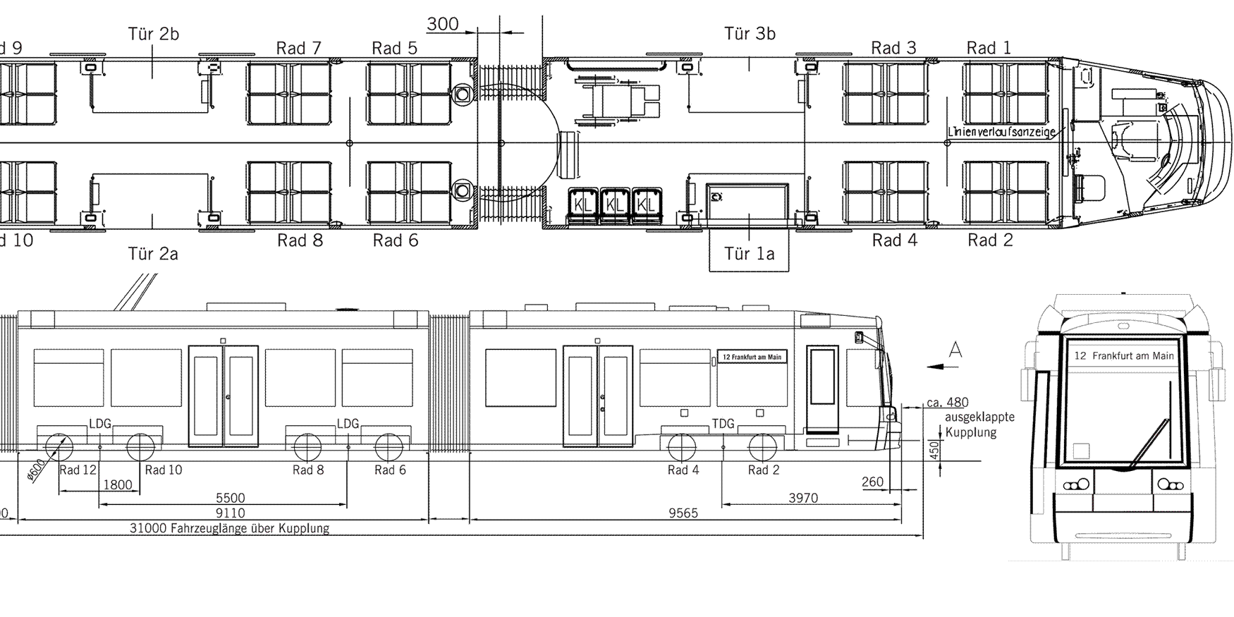 Flexity tram blueprint