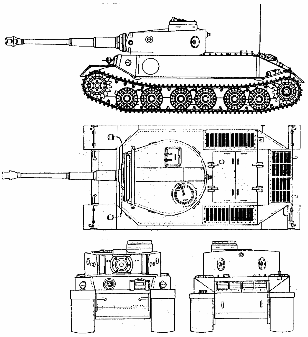 VK 4501 (P) blueprint