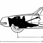 Studebaker Avanti blueprint