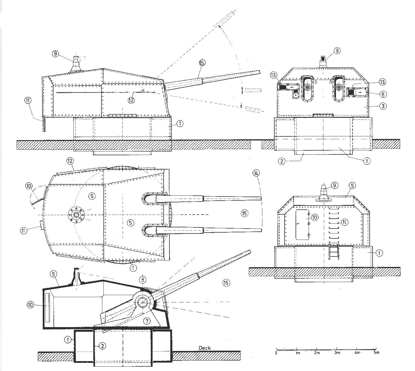 Ship cannon blueprint