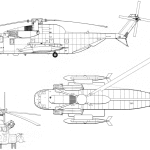 Sikorsky CH-53 Sea Stallion blueprint
