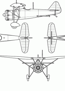 Dewoitine D.373 blueprint