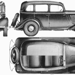 GAZ-M1 blueprint