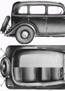 GAZ-M1 blueprint