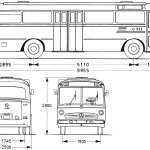 Mercedes-Benz O 322 blueprint