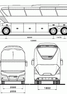 Neoplan Starliner C P11 blueprint