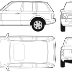 Range Rover SE blueprint