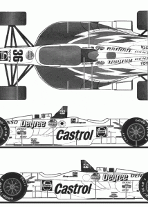 Castrol Reynard cart blueprint