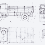 Tatra 128 blueprint