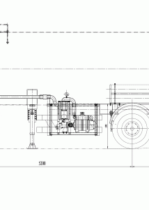 Vacuum tank trailer blueprint